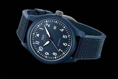 iwc laureus pilot|A New Blue Ceramic Watch From IWC .